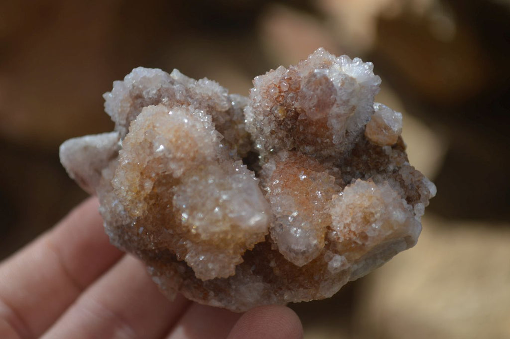 Natural Spirit Quartz Clusters x 12 From Boekenhouthoek, South Africa - Toprock Gemstones and Minerals 
