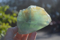 Polished One Side Polished Watermelon Fluorite Pieces  x 6 From Uis, Namibia - Toprock Gemstones and Minerals 