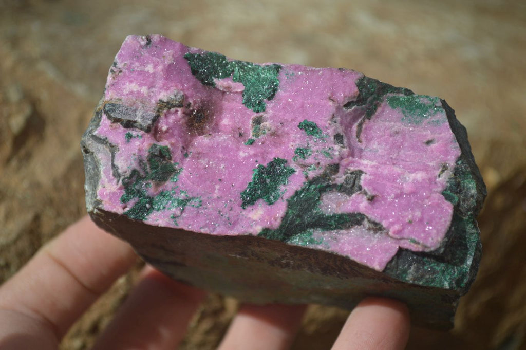 Natural Pink Salrose Cobaltion Dolomite Specimens  x 6 From Kakanda, Congo - Toprock Gemstones and Minerals 