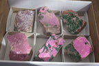 Natural Pink Salrose Cobaltion Dolomite Specimens  x 6 From Kakanda, Congo - Toprock Gemstones and Minerals 