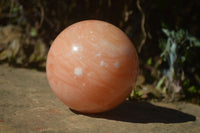 Polished Orange Twist Calcite Sphere x 1 From Maevantanana, Madagascar - Toprock Gemstones and Minerals 