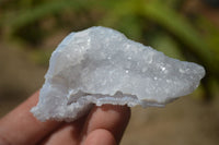 Natural Etched Blue Chalcedony Specimens  x 35 From Nsanje, Malawi - Toprock Gemstones and Minerals 