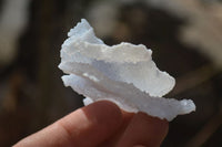 Natural Etched Blue Chalcedony Specimens  x 35 From Nsanje, Malawi - Toprock Gemstones and Minerals 