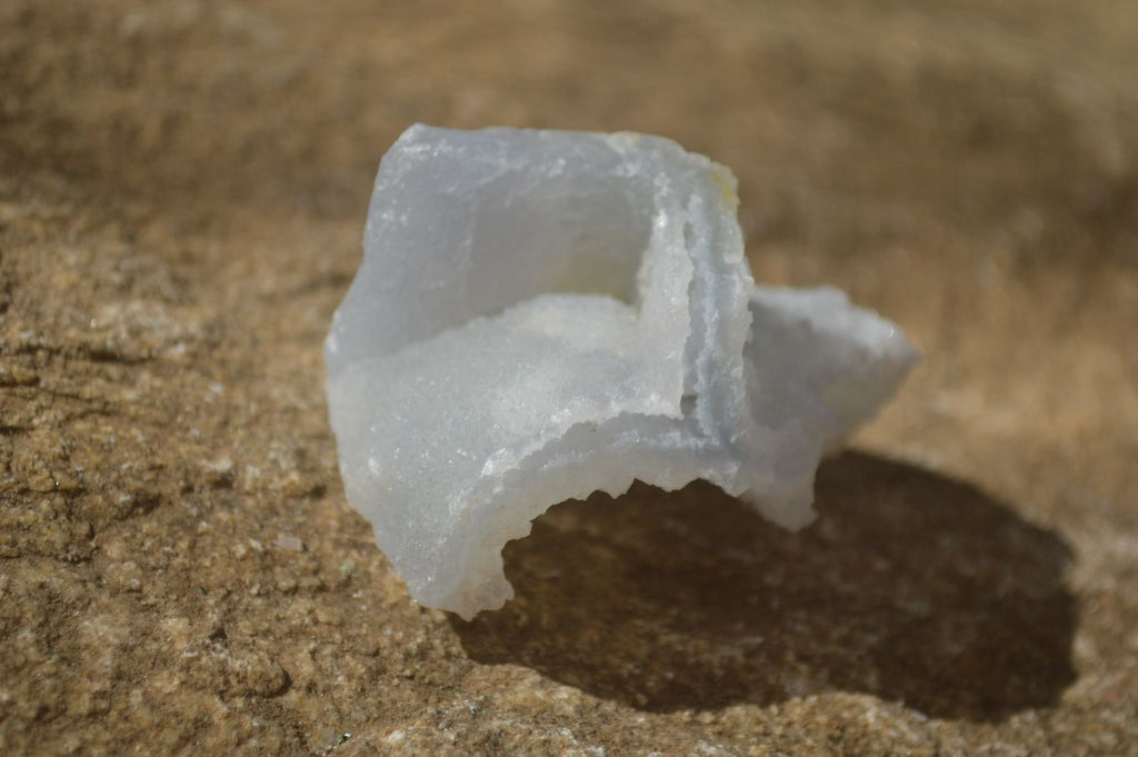 Natural Etched Blue Chalcedony Specimens  x 35 From Nsanje, Malawi - Toprock Gemstones and Minerals 