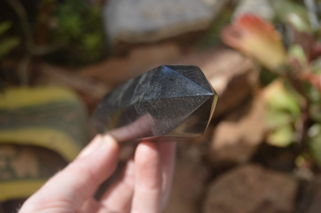 Polished Black Basalt Points  x 8 From Madagascar - Toprock Gemstones and Minerals 