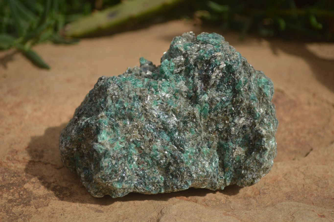 Natural Rare Emerald Mica In Matrix Cobbed Specimens x 4 From Mutoko, Zimbabwe - Toprock Gemstones and Minerals 