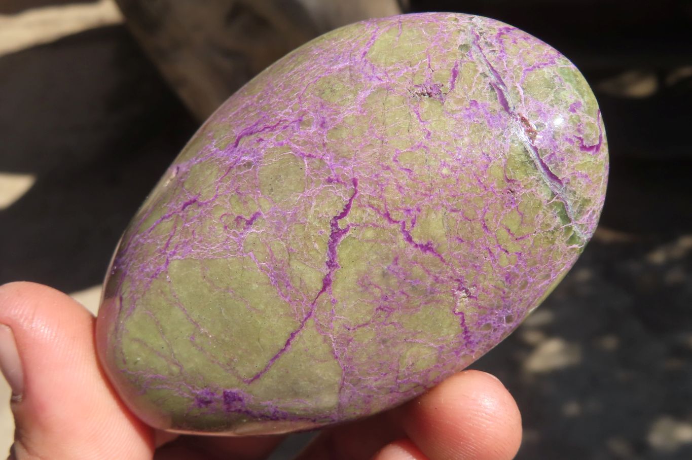 Polished Stichtite & Serpentine Items x 5 From Barberton, South Africa - Toprock Gemstones and Minerals 