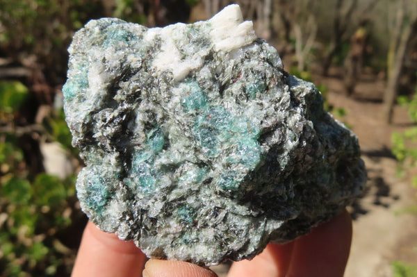 Natural Rare Emerald Mica In Matrix Cobbed Specimens x 7 From Mutoko, Zimbabwe - Toprock Gemstones and Minerals 