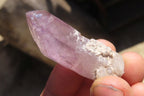 Natural Smokey Amethyst Crystals  x 12 From Chiredzi, Zimbabwe - Toprock Gemstones and Minerals 