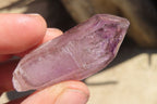 Natural Smokey Amethyst Crystals  x 12 From Chiredzi, Zimbabwe - Toprock Gemstones and Minerals 