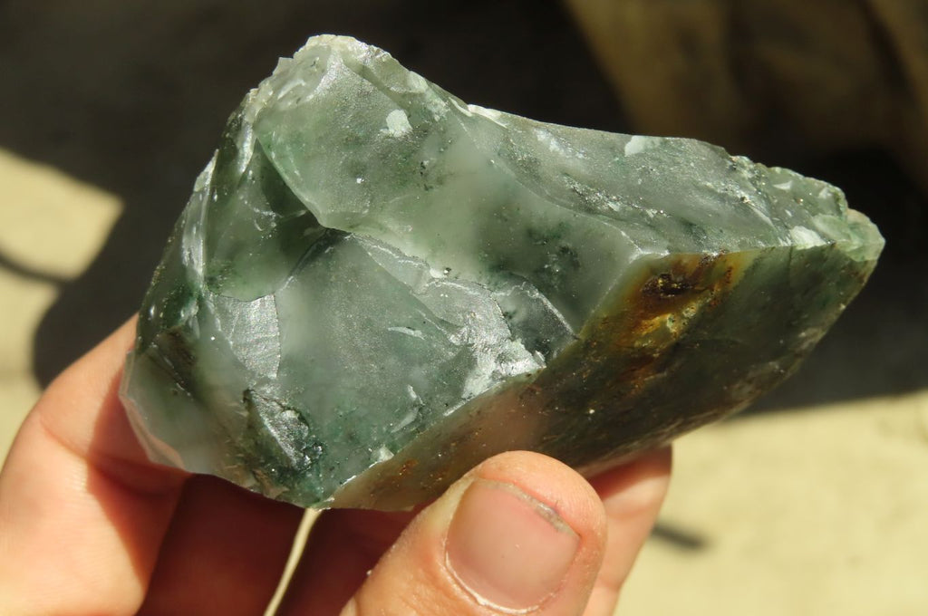 Natural Green Jade Cobbed Specimens x 12 From Swaziland - Toprock Gemstones and Minerals 