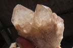 Natural Smokey Phantom Quartz Clusters x 6 From Luena, Congo - Toprock Gemstones and Minerals 