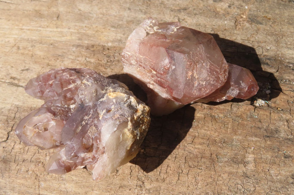 Natural Red Hematoid Quartz Specimens x 24 From Karoi, Zimbabwe - Toprock Gemstones and Minerals 