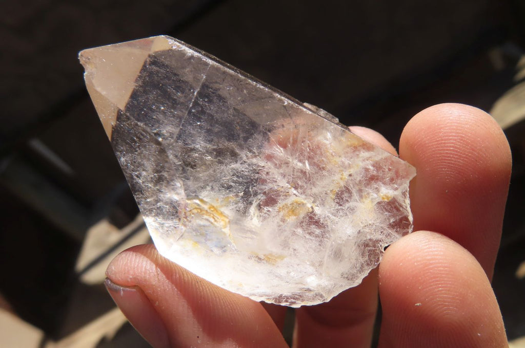 Natural Clear Quartz Crystals  x 35 From Madagascar - Toprock Gemstones and Minerals 