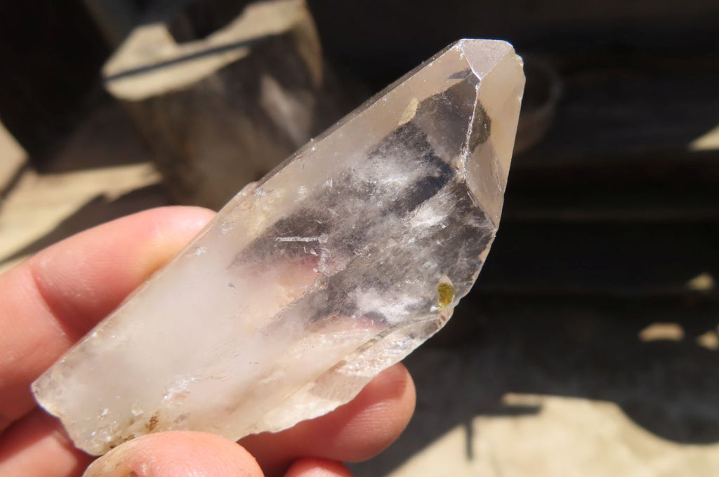 Natural Clear Quartz Crystals  x 35 From Madagascar - Toprock Gemstones and Minerals 
