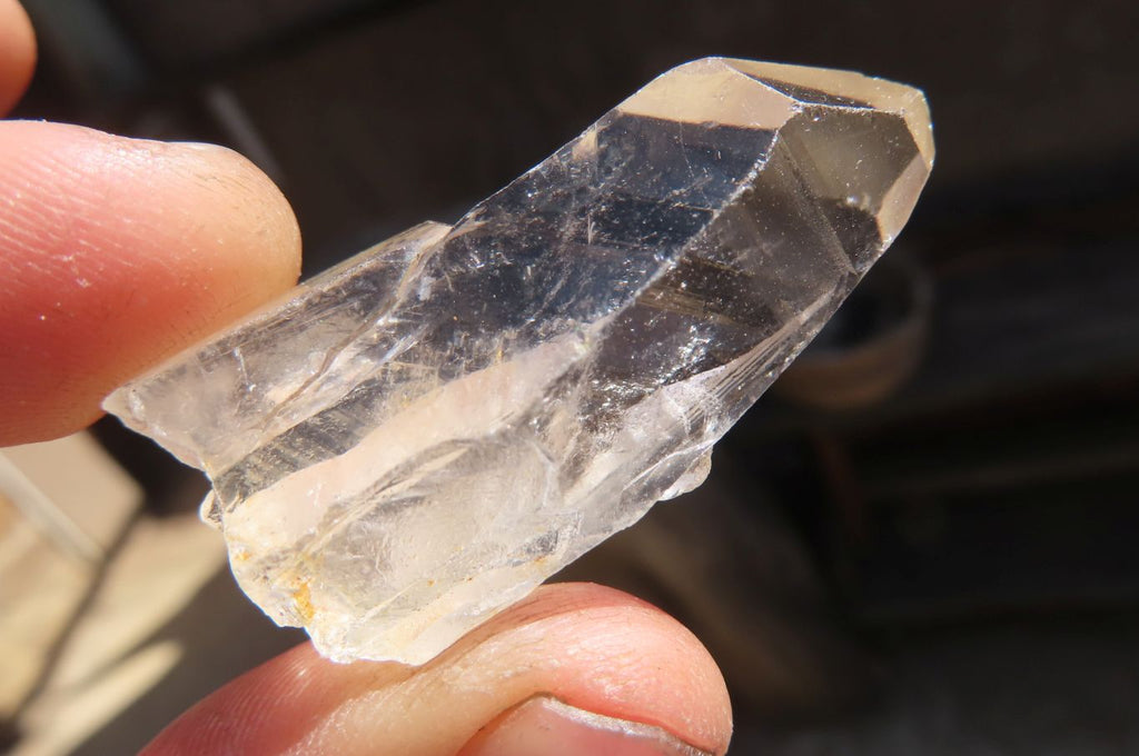 Natural Clear Quartz Crystals  x 35 From Madagascar - Toprock Gemstones and Minerals 