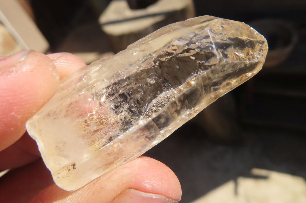 Natural Clear Quartz Crystals  x 35 From Madagascar - Toprock Gemstones and Minerals 