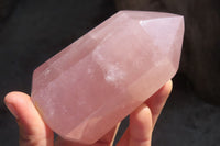 Polished Mixed Rose Quartz Items x 4 From Antsirabe, Madagascar - Toprock Gemstones and Minerals 