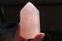 Polished Mixed Rose Quartz Items x 4 From Antsirabe, Madagascar - Toprock Gemstones and Minerals 