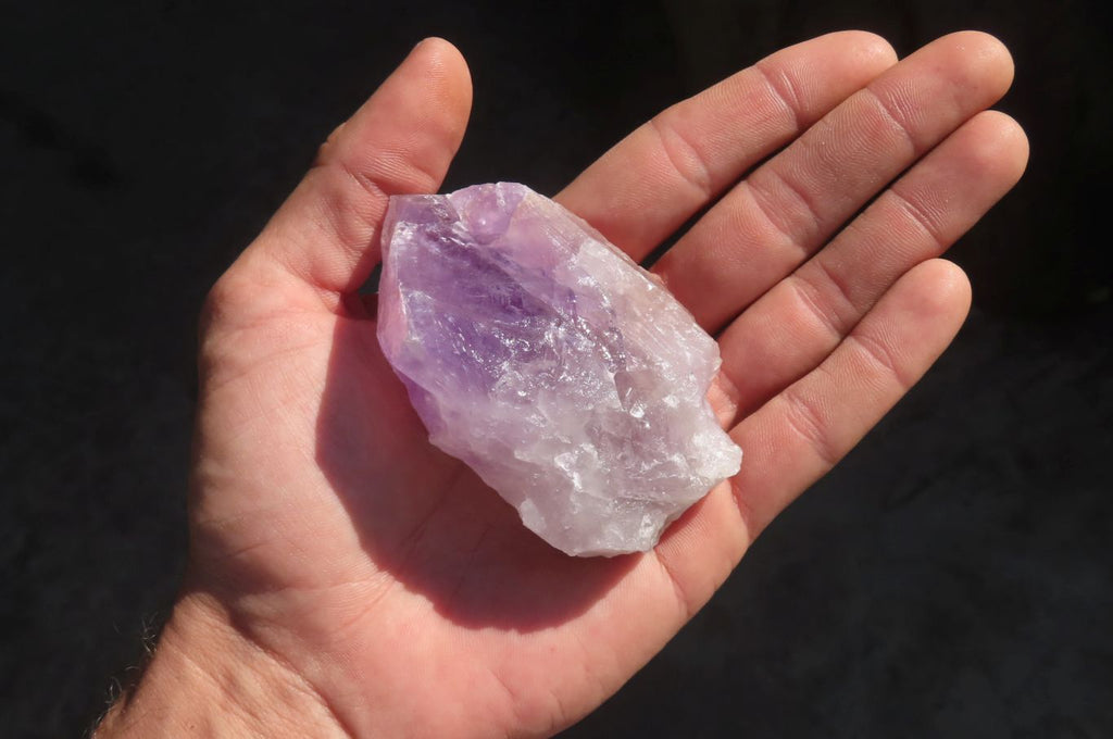Natural Jacaranda Amethyst Crystals x 12 From Mumbwa, Zambia - Toprock Gemstones and Minerals 
