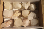Natural Castle Quartz Specimens x 12 From Ivato, Madagascar - Toprock Gemstones and Minerals 