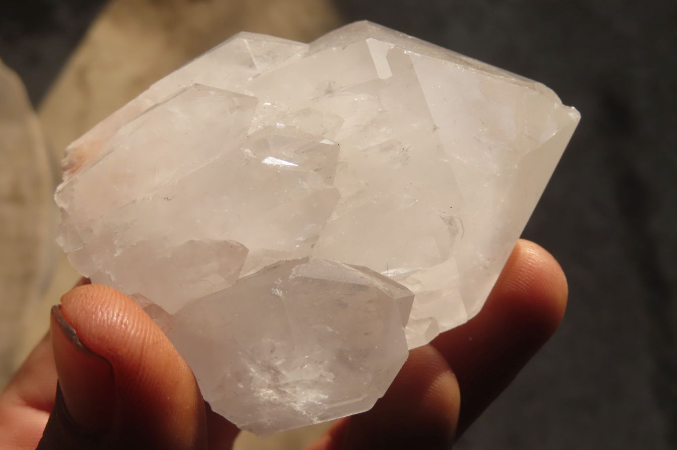 Natural Castle Quartz Specimens x 12 From Ivato, Madagascar - Toprock Gemstones and Minerals 