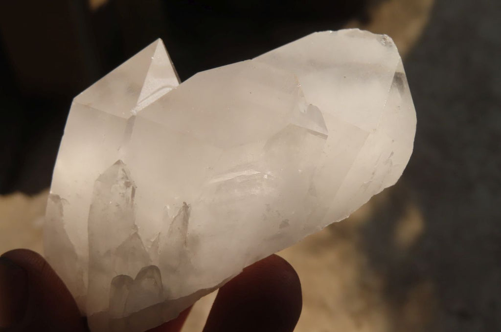 Natural Castle Quartz Specimens x 12 From Ivato, Madagascar - Toprock Gemstones and Minerals 