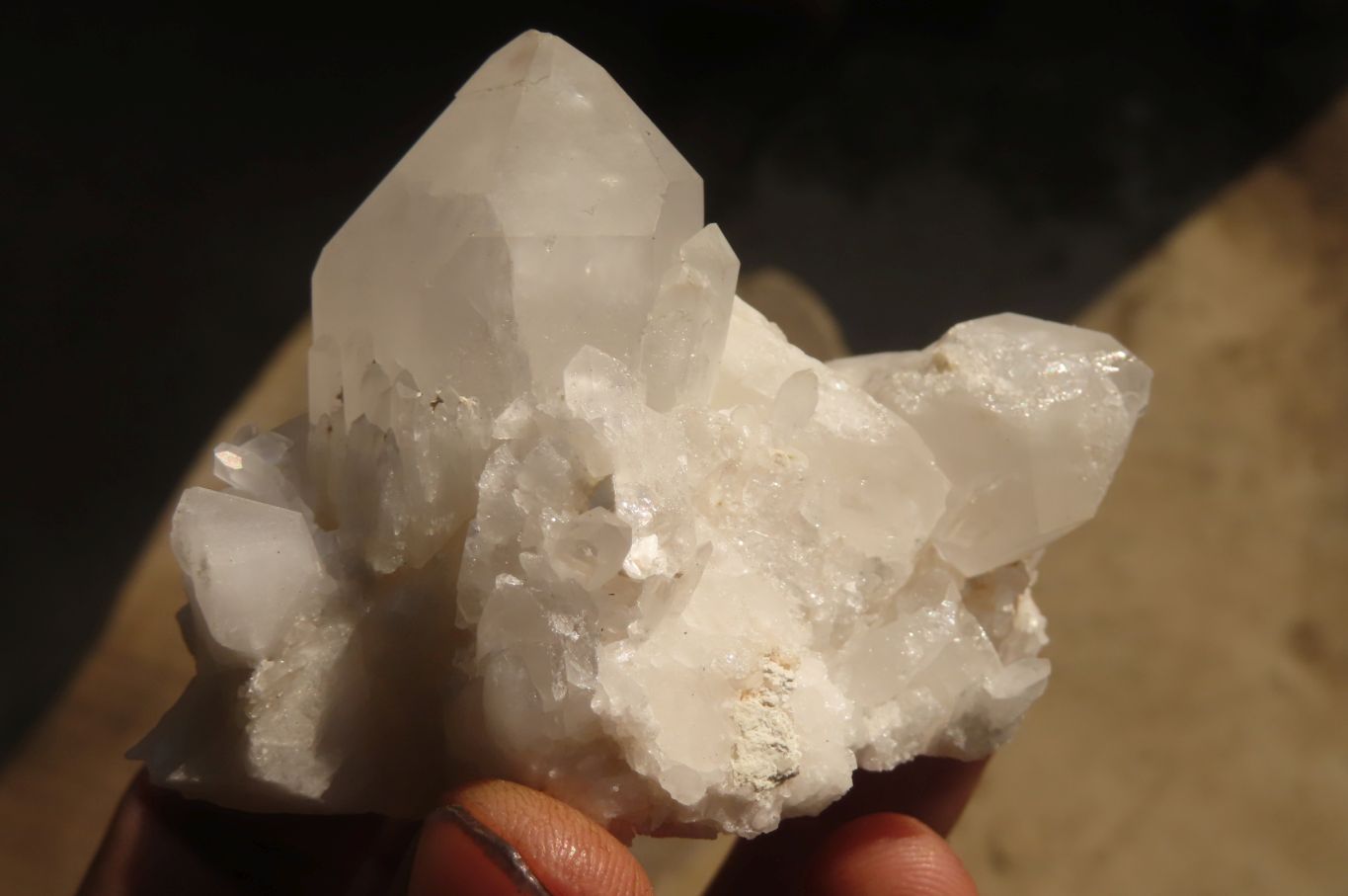 Natural Castle Quartz Specimens x 12 From Ivato, Madagascar - Toprock Gemstones and Minerals 