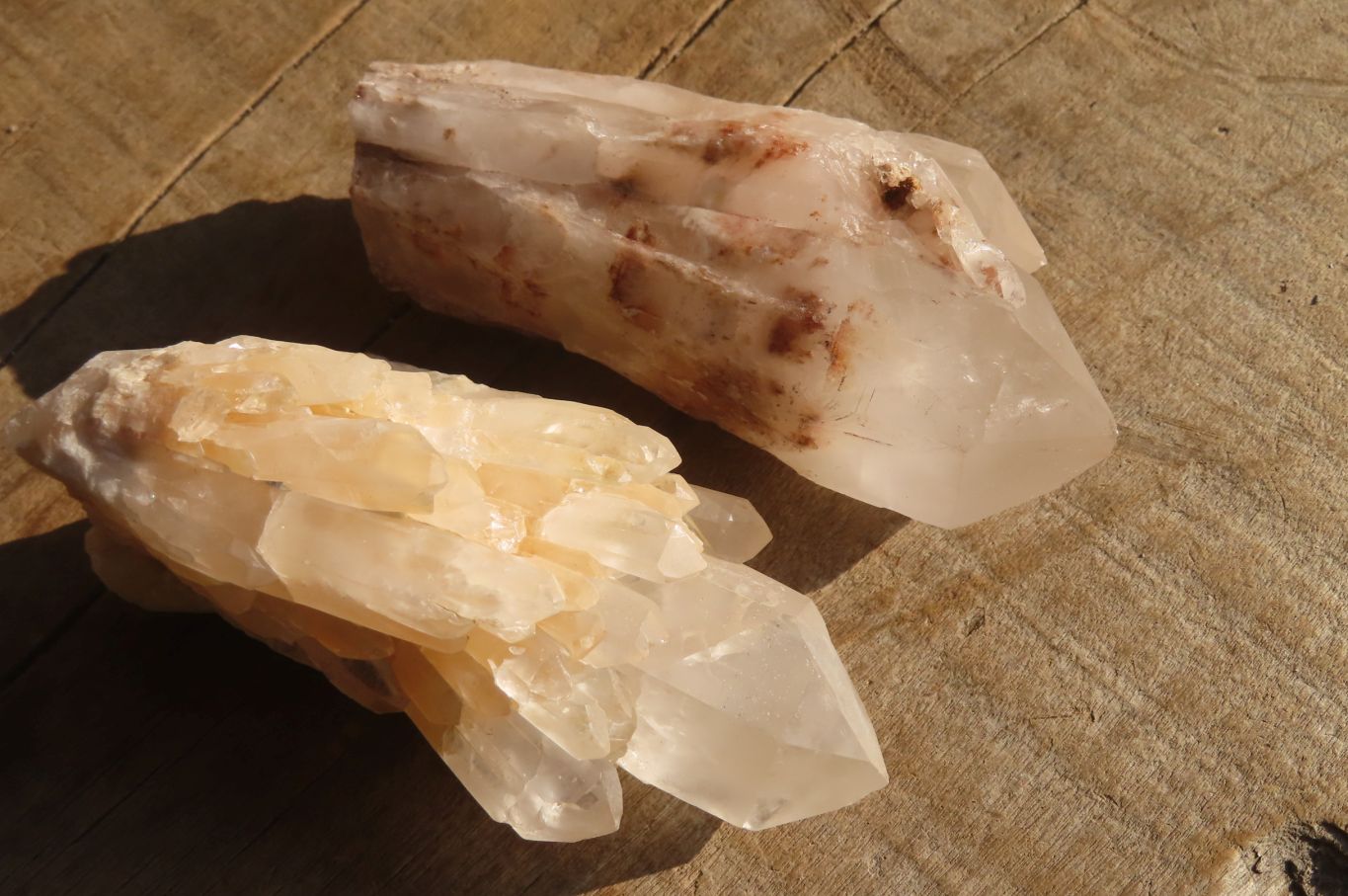 Natural Castle Quartz Specimens x 12 From Ivato, Madagascar - Toprock Gemstones and Minerals 
