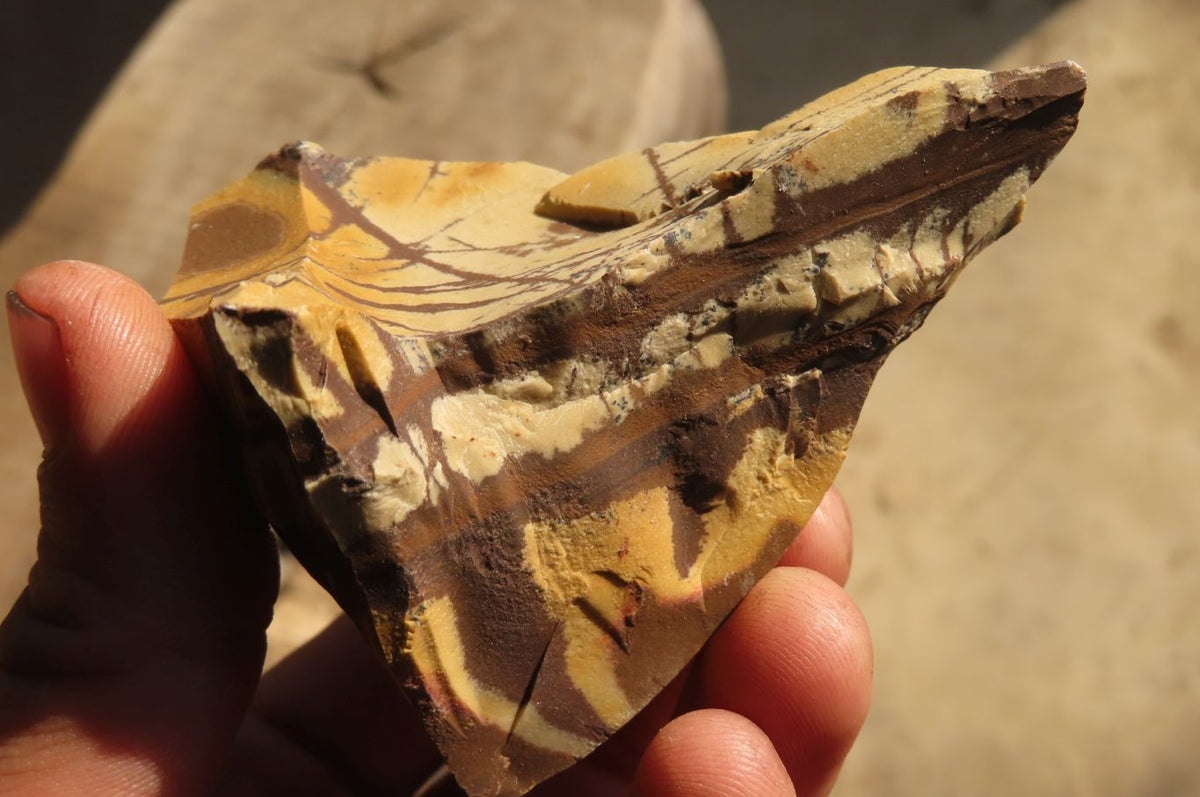 Natural Rough Nguni Jasper Cobbed Pieces  x 12 From Southern Africa - Toprock Gemstones and Minerals 