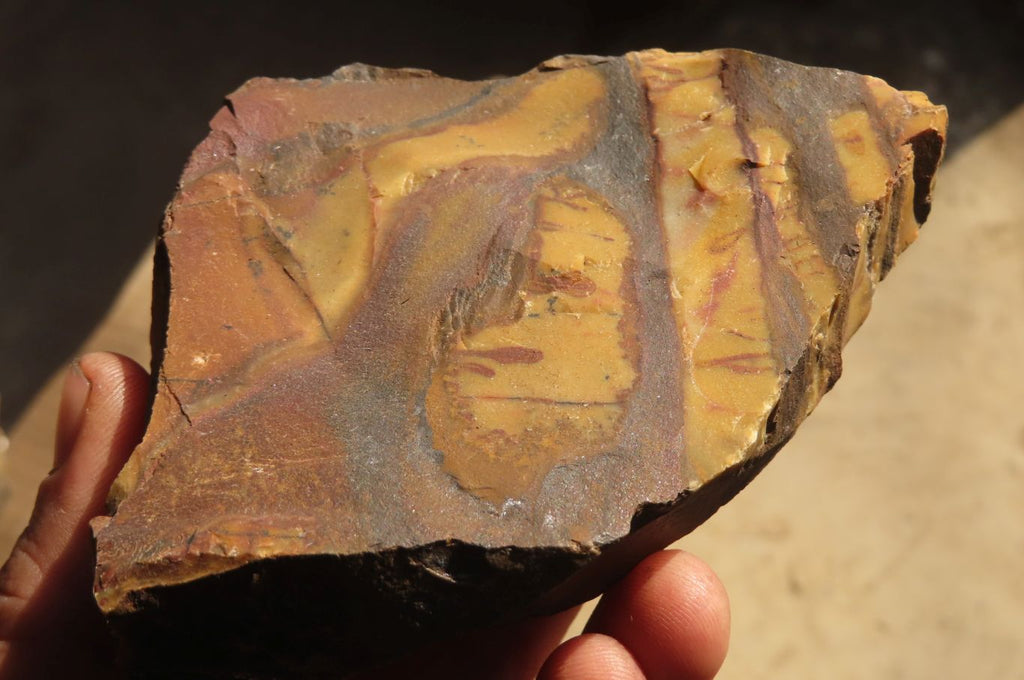 Natural Rough Nguni Jasper Cobbed Pieces  x 12 From Southern Africa - Toprock Gemstones and Minerals 