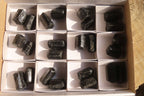 Natural Schorl Black Tourmaline Specimens  x 24 From Zimbabwe - Toprock Gemstones and Minerals 