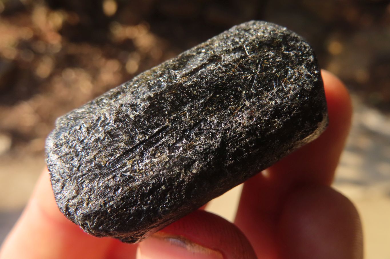 Natural Schorl Black Tourmaline Specimens  x 24 From Zimbabwe - Toprock Gemstones and Minerals 