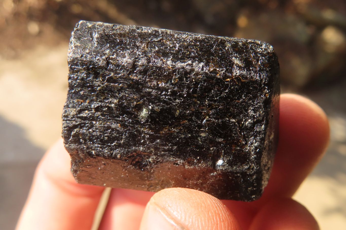 Natural Schorl Black Tourmaline Specimens  x 24 From Zimbabwe - Toprock Gemstones and Minerals 