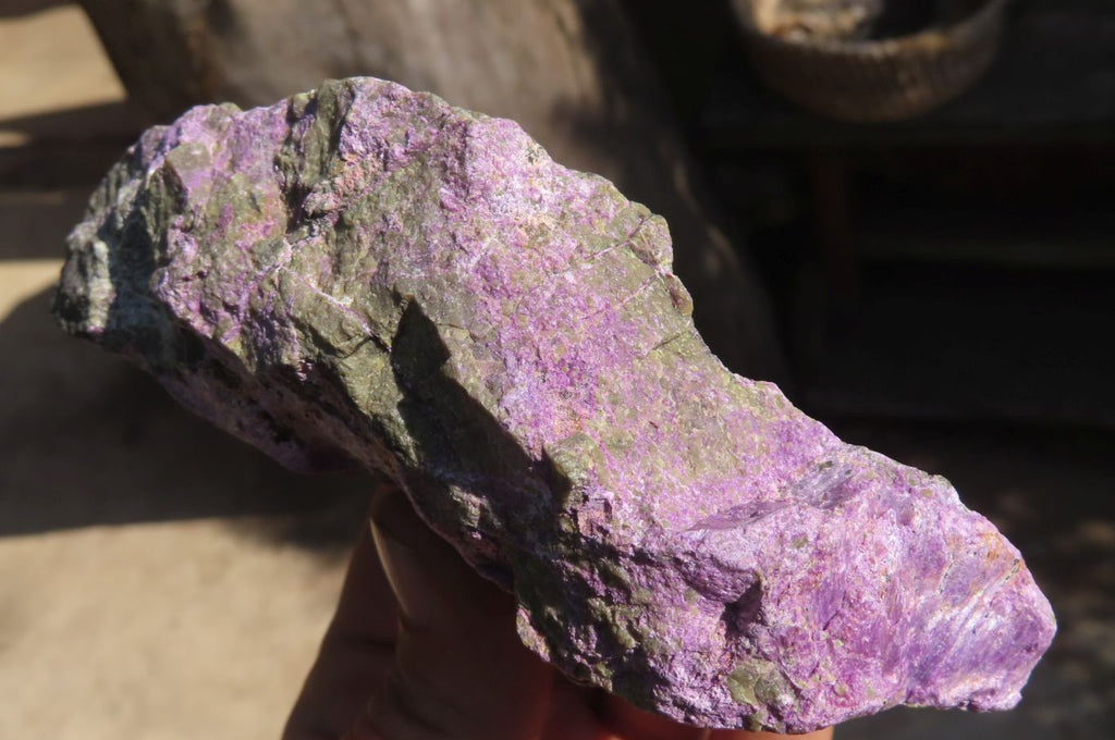 Natural Rough Stichtite & Serpentine Specimens x 5 From Barberton, South Africa - Toprock Gemstones and Minerals 