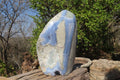 Polished Huge Blue Lace Agate Display Piece x 1 From Nsanje, Malawi - Toprock Gemstones and Minerals 