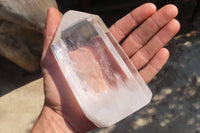 Polished Clear Quartz Crystal Points x 2 From Madagascar - Toprock Gemstones and Minerals 