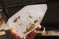 Polished Clear Quartz Crystal Points x 2 From Madagascar - Toprock Gemstones and Minerals 