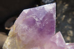 Natural Jacaranda Amethyst Clusters x 2 From Mumbwe, Zambia - Toprock Gemstones and Minerals 