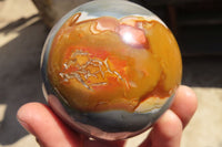 Polished Polychrome Jasper Spheres  x 6 From Mahajanga, Madagascar - Toprock Gemstones and Minerals 