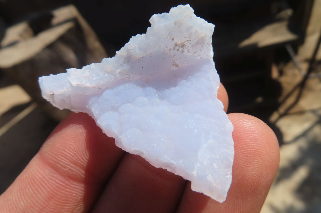 Natural Etched Blue Chalcedony Specimens  x 70 From Nsanje, Malawi - Toprock Gemstones and Minerals 