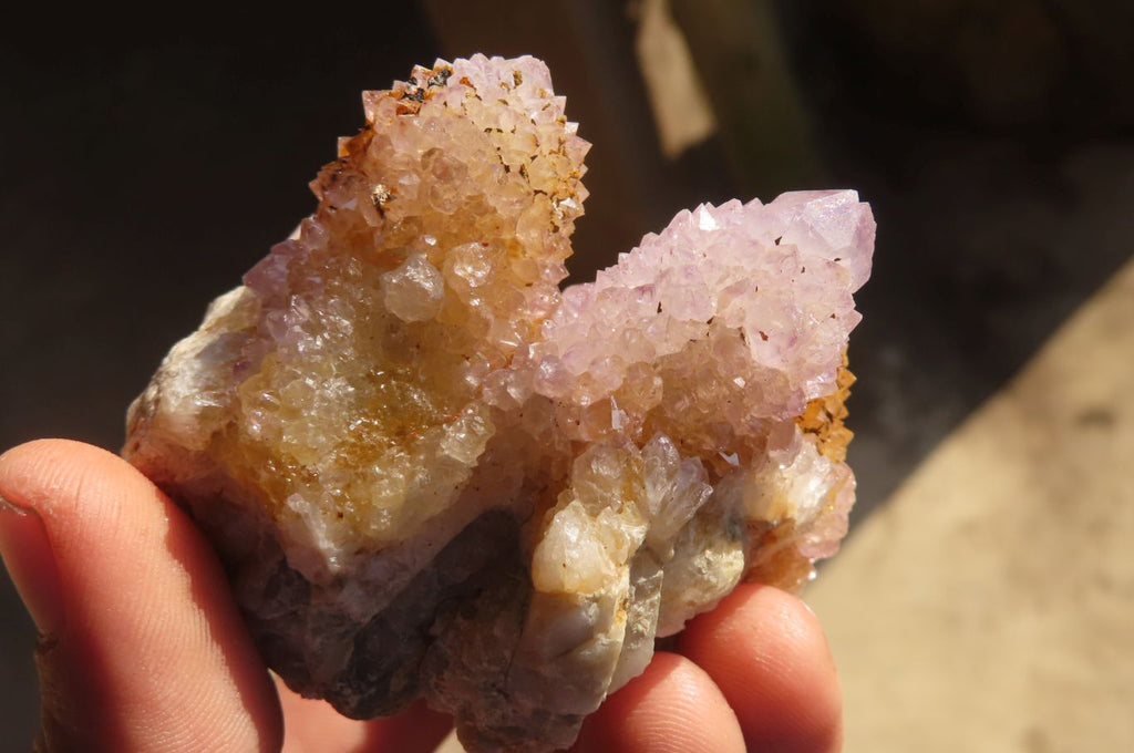 Natural Mixed Spirit Quartz Specimens x 6 From Southern Africa - Toprock Gemstones and Minerals 