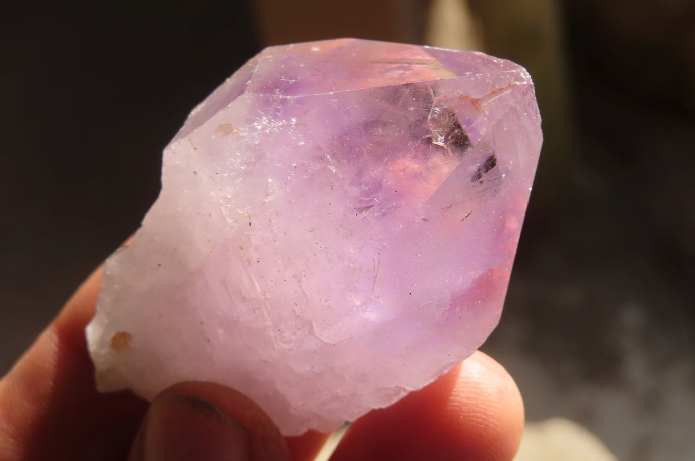 Natural Jacaranda Amethyst Crystals x 35 From Mumbwe, Zambia - Toprock Gemstones and Minerals 