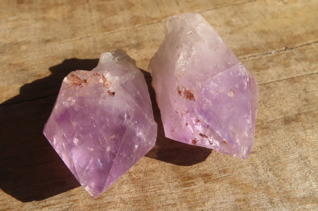 Natural Jacaranda Amethyst Crystals x 35 From Mumbwe, Zambia - Toprock Gemstones and Minerals 
