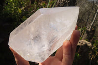 Polished Clear Quartz Crystal Points x 2 From Madagascar - Toprock Gemstones and Minerals 