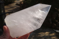 Polished Clear Quartz Crystal Points x 2 From Madagascar - Toprock Gemstones and Minerals 