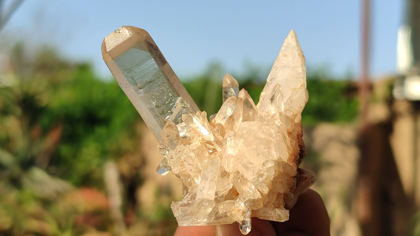 Natural Mini Quartz Clusters  x 35 From Madagascar - Toprock Gemstones and Minerals 
