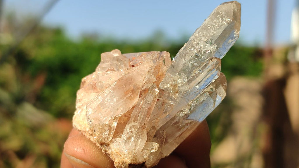 Natural Mini Quartz Clusters  x 35 From Madagascar - Toprock Gemstones and Minerals 