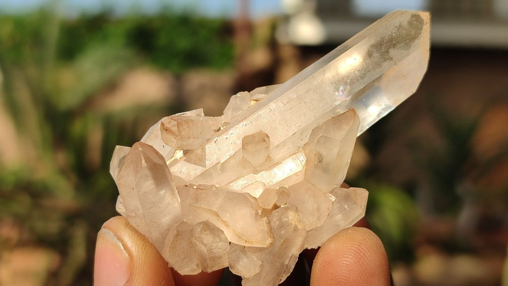 Natural Mini Quartz Clusters  x 35 From Madagascar - Toprock Gemstones and Minerals 