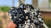 Natural Schorl Black Tourmaline Specimens x 6 From Erongo, Namibia - Toprock Gemstones and Minerals 